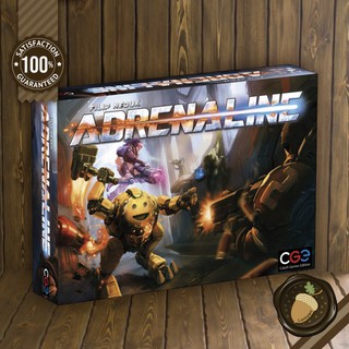 Adrenaline บอร์ดเกม คู่มือภาษาอังกฤษ (Boardgame บอร์ดเกม การ์ดเกม เกม)