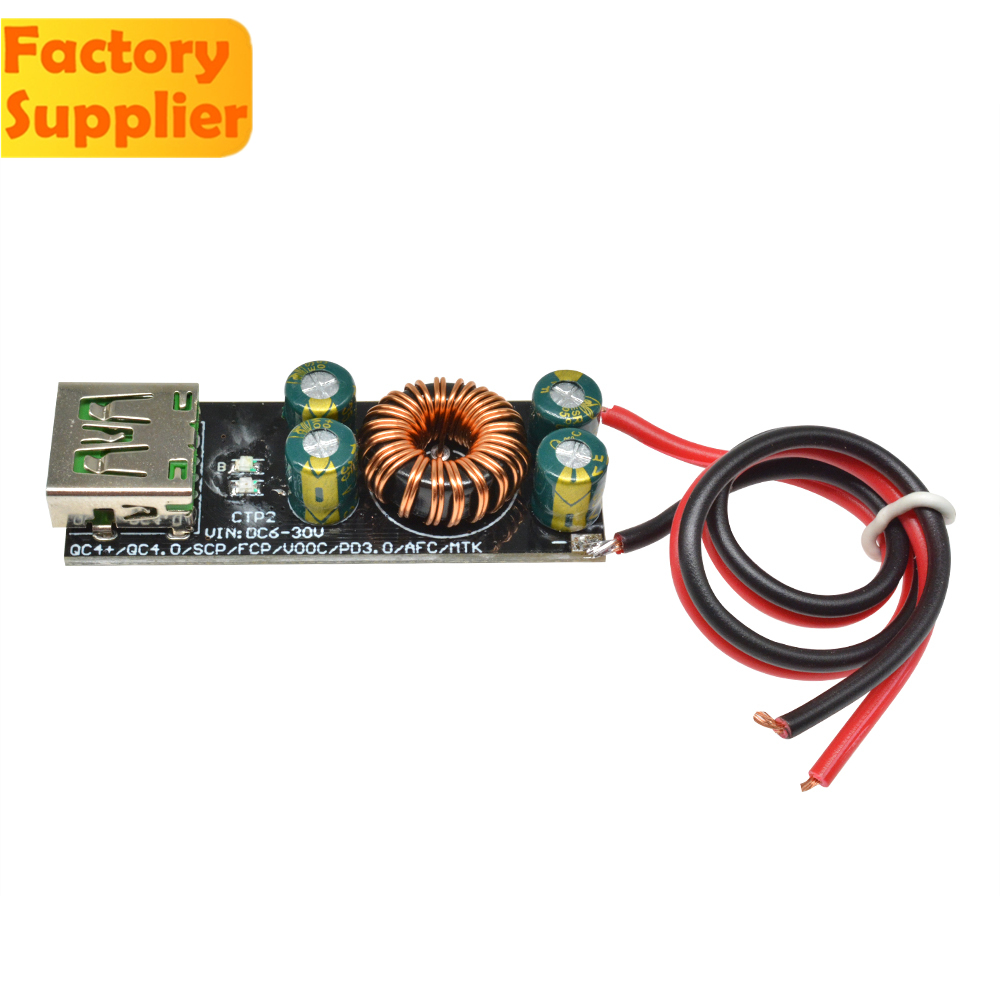 Pcbfun QC4.0 QC3.0 โทรศัพท์มือถือ Fast Charging Board ชาร์จ 6-35V Step Down Buck โมดูล SW3518P SW351