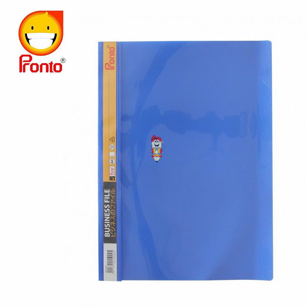 ไฟล์ธุรกิจ PRONTO สีน้ําเงิน