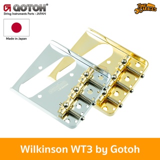 Wilkinson WT3 by Gotoh Tele Telecaster Bridge หย่อง กีต้าร์ไฟฟ้า เทเล ขแงแท้ 100% Made in Japan