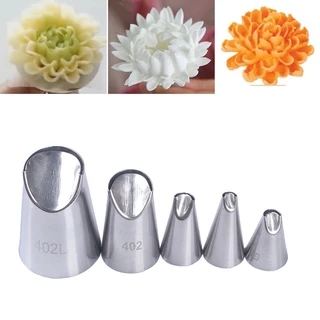 Icing Piping Pastry หัวฉีดสําหรับเค้ก F Ondant Decor Confectionery ดอกไม้ครีมหัวฉีด Gadgets ครัว