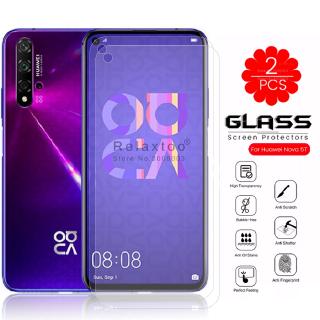 2Pcs Nova 5t Glass For Huawei Nova 5t T5 Protective Glass On Hauwei Novo 5 T Nova5t Yal-L21 Yal-L41 Armor Protection Film 6.26