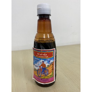 ซีอิ้วดำเค็ม ตรามอเตอร์ไซต์ ขวดพกพา 300ml