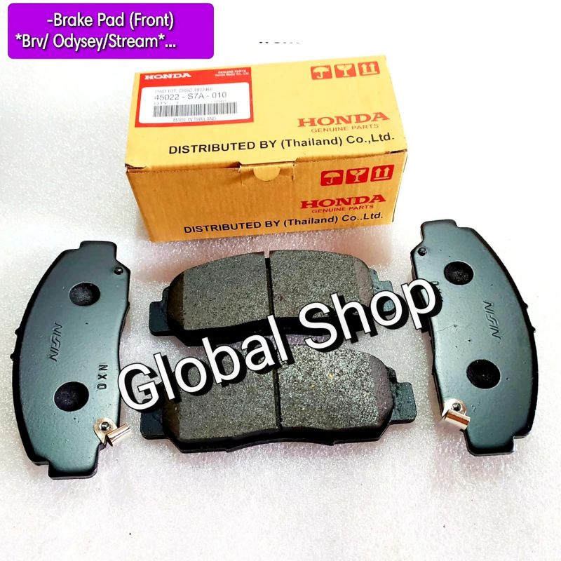 ผ้าเบรคหน้า Odyssey RA6 ผ้าเบรก Odyssey RA6