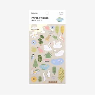 paper sticker - 05 lake สติกเกอร์กระดาษ