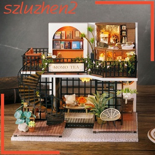 Kit De muebles miniatura decoración Diy Modelo Casa De muñecas Para navidad R7UT