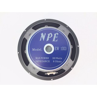 NPE ลำโพง 10" 300W EW-1003 METAL NPE (ราคา 1 ดอก)