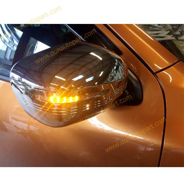 ครอบกระจก กระจกมองข้าง LED ชุบโครเมียม นิสัน นาวาร่า np300 nissan navara np300 เรคอน