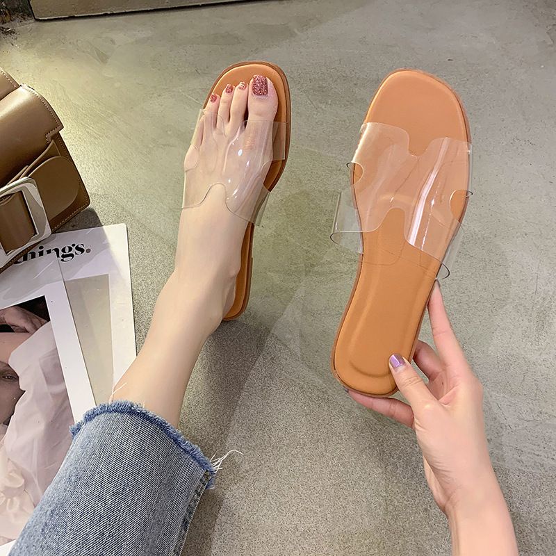 รองเท้าแตะHใส พร้อมส่งจากไทย สีสวยสดใส