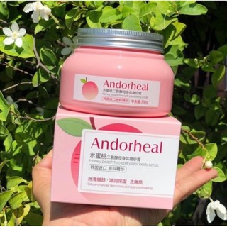 สครับลูกพีช Andorheal  ขนาด 350 กรัม