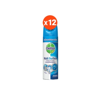 [ลด100.-ใส่DETTMAT2] Dettol Disinfectant Spray Crisp Breeze 450 ml x12