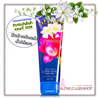 Bath &amp; Body Works / Ultra Shea Body Cream 226 ml. (Freesia)