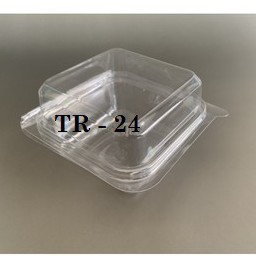 (50 ชิ้น/แพ็ค)กล่องเบเกอรี่ TR-24 (กล่องแข็งพิเศษ)