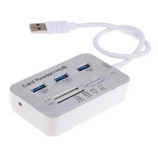 3 Port USB HUB V.3.0 + Card Reader Magictech (MT-20) By Shopee  SuperIphone1234