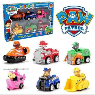 PAW PATROL   ชุด6คัน