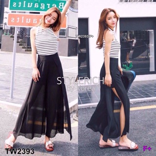 เสื้อแขนกุด+กางเกง