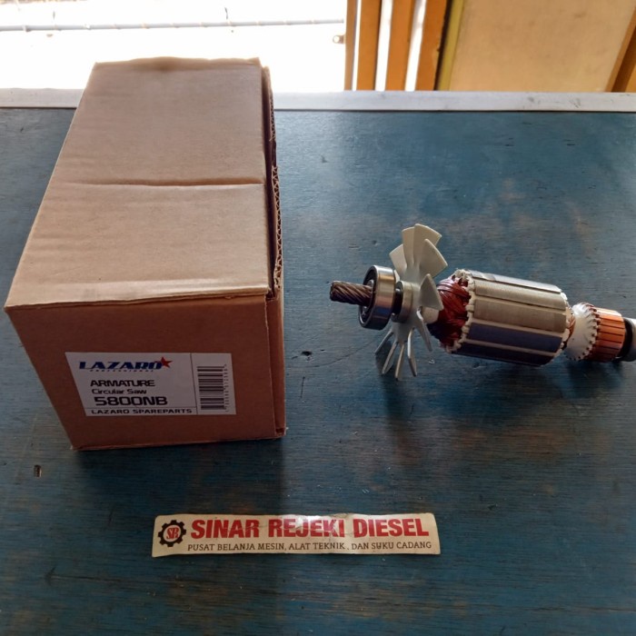 MESIN Makita 5800NB 5800 NB เลื่อยวงเดือน เครื่องวงกลม Armature