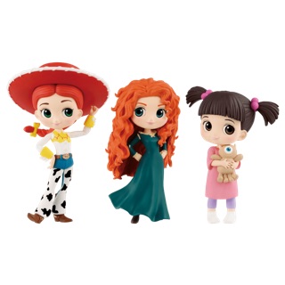 Posket petit - Pixar characters - Jessie / Merida / Boo