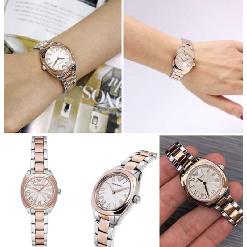 นาฬิกา Emporio Armani Women's AR1952 Dress Two Tone Watch | Shopee Thailand