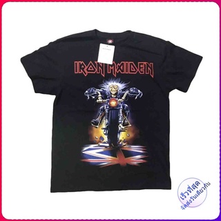 เสื้อวง Iron Maiden rock T-shirt เสื้อวงร็อค Iron Maiden เสื้อยืดวงร็อค