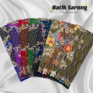 BATIK SARONG✨ ผ้าถุง ผ้าถุงลายไทย ลายบาติก กว้าง 2 เมตร 🌺เย็บแล้ว มีเก็บปลายทาง🔊