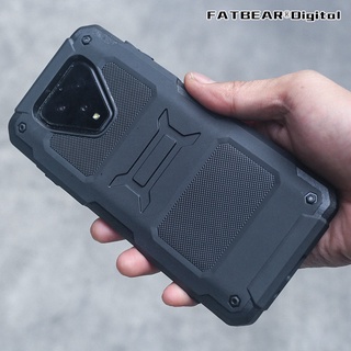 Fatbear เคสโทรศัพท์มือถือ กันกระแทก ลายฉลาม สีดํา สําหรับ Xiaomi Black Shark 3 3S