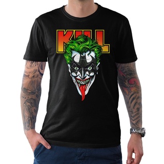 ใหม่ เสื้อยืด ผ้าฝ้าย 100% พิมพ์ลาย Joker Kill Rock Bfgonf33Ifkndh19 ของขวัญวันหยุด สําหรับผู้ชาย XS-3XLSize S-5XL