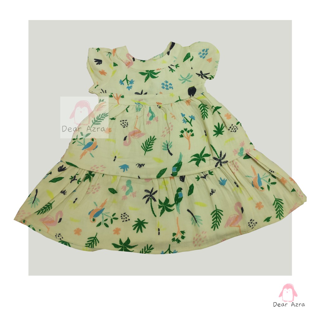 NEW GIRL KID DRESS / DRESS BUDAK (1-6Y)