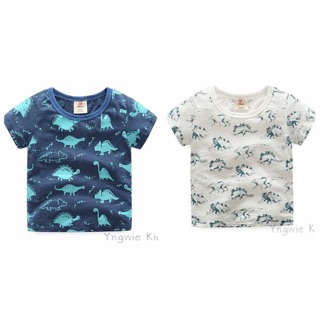 เสื้อยืดเด็ก ลายไดโนเสาร์