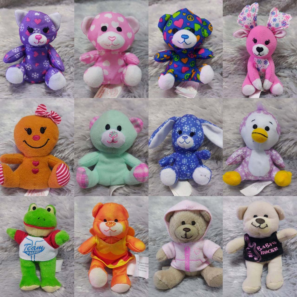 JJ 03 - ตุ๊กตา Build A Bear ชุด happy meal - McDonald ขนาดเล็ก 3-4 นิ้ว ...