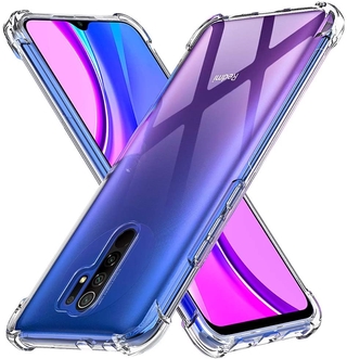 Xiaomi Redmi 9 / Redmi 9 Prime คริสตัลใส ใส พร้อมมุมเสริม บางพอดี ป้องกันรอยขีดข่วน กันกระแทก เคสโทรศัพท์ TPU ยืดหยุ่น