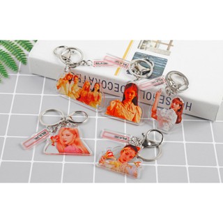 พวงกุญแจอะคริลิค แบล็กพิ้งค์ พวงกุญแจห้อยกระเป๋า acrylic Blink blackpink ตลาดนัดรวมด้อม kpop