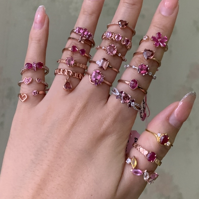 [งานสั่งทำ : Made to order/Custom made] เครื่องประดับเงินแท้ 925 พลอยแท้ 100% จากจันทบุรี
