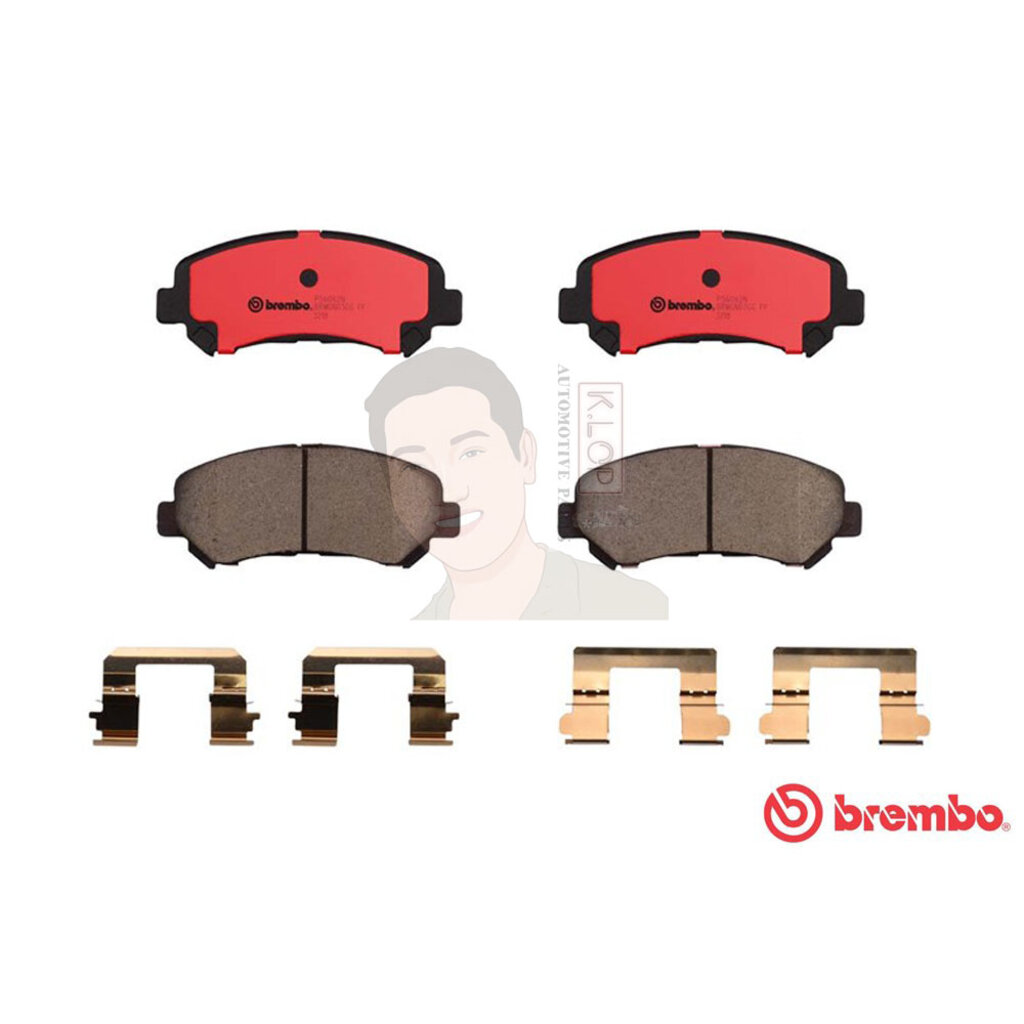 P56 062C ผ้าเบรก F (แท้ BREMBO รุ่น Ceramic) NISSAN เอ๊กซ์-เทรล X-Trail T31 2.0 2.0FWD 2.0D /2.5 2.5