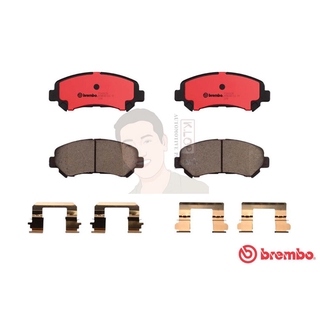 P56 062C ผ้าเบรก F (แท้ BREMBO รุ่น Ceramic) NISSAN เอ๊กซ์-เทรล X-Trail T31 2.0 2.0FWD 2.0D /2.5 2.5 4x4 ปี2007-2014