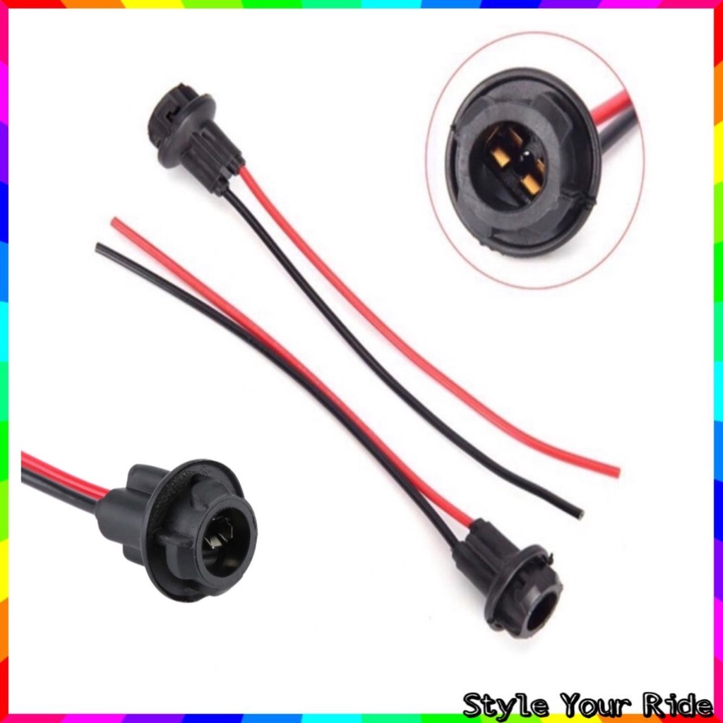 T10 W5W หลอดไฟ T10 Socket Holder (1 ชิ้น)
