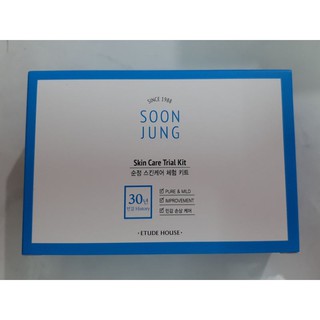 etudy SOONJUNG SKIN CARE TRIAL KIT