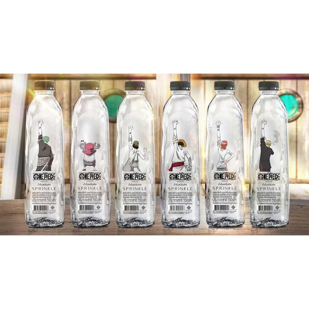 น้ำดื่ม สปริงเคิล SPRINKLE X ONE PIECE “Limited Collection”