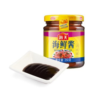 เคล็ดลับซอสปิ้งย่าง ฮอยซินซอส Hoisin 海鲜酱 ไห่เทียน HaiTian 海天 250g Homechoice