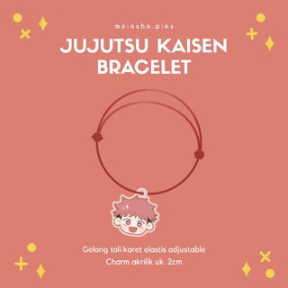 สร้อยข้อมือ สายคล้องคอ ลายการ์ตูนอนิเมะ Jujutsu Kaisen Fanmerch