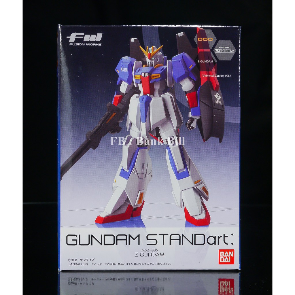 ฺฺกันดั้ม Bandai Candy Toy FW Gundam Standart: 16 Zeta Gundam