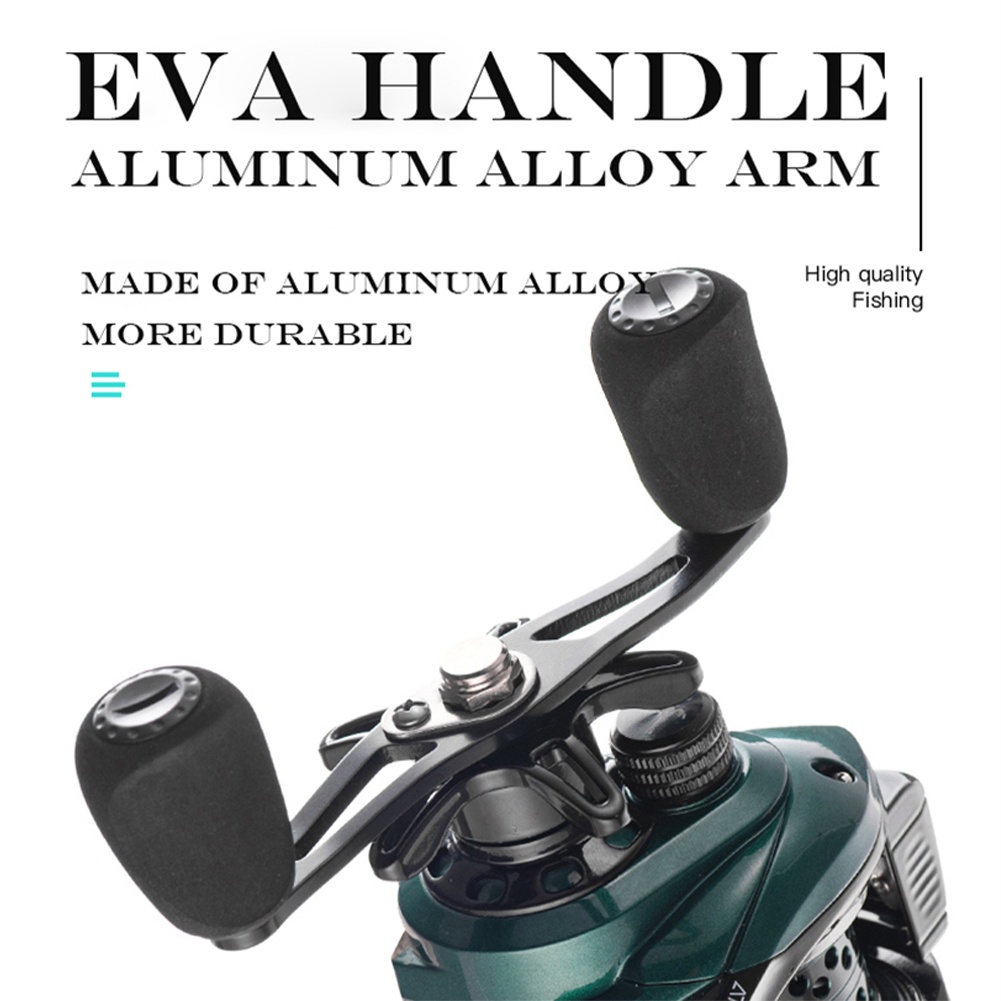 รอกเบทคาสติ้งสูงสุด 10KG รอกตกปลาลาก Ultra-Light 7.2: 1 Ratio เบรคแม่เหล็ก Baitcast Reel ยาวล้อหล่อ Reel Tackle - รูปที่ 4