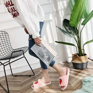 ⚡️ส่งไวจากไทย⚡️(SH-1-06) รองเท้าใส่เดินในบ้าน รองเท้าสลิปเปอร์ slippers ลายผลไม้ ไข่ดาว น่ารักสุดๆ สวมใส่สบาย ขนนุ่มนิ่ม