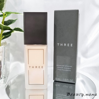 รองพื้น_THREE Advanced Ethereal Smooth Operator Fluid Foundation 30 ml