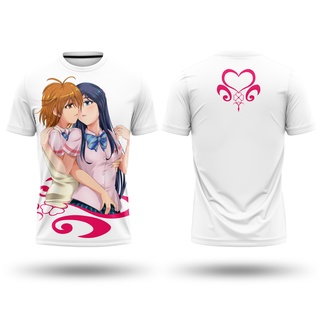 เสื้อยืดอนิเมะญี่ปุ่น Hime Anime Nagisa &amp; Honoka