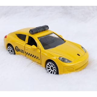 Majorette Porsche Panamera - Taxi - Yellow Color /Wheels 5U /scale 1/64 (3 inches) no Package