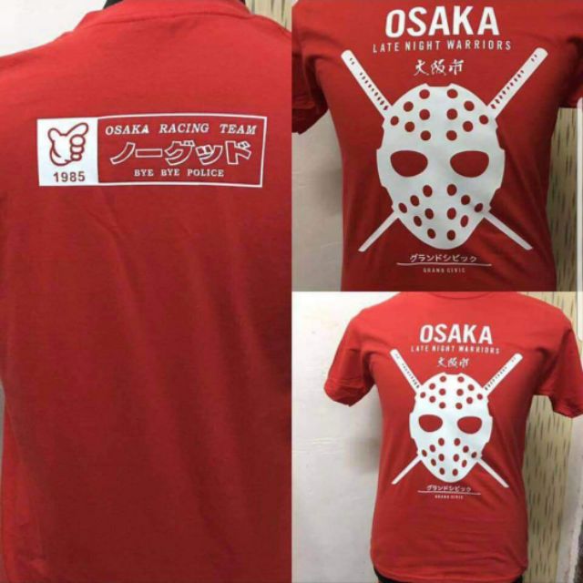 Azman shopเสื้อยืด motorsport osaka kanjo