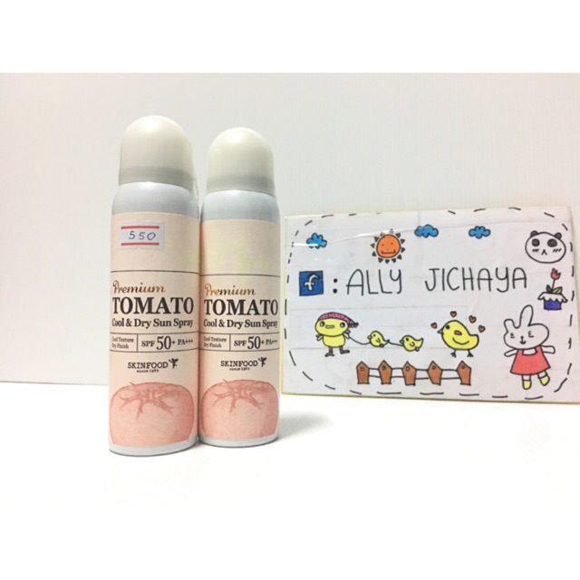 Skinfood Premium Tomato Cool & Dry Sun Spray SPF50+/PA+++