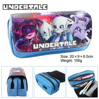 กระเป๋าใส่เครื่องเขียนลายการ์ตูน Undertale Sans 3 D