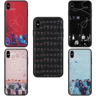 10fd เคสโทรศัพท์ซิลิโคน TPU แบบนิ่ม ลาย BTS Love yourself สําหรับ iphone 5 5S 6 6S 7 8 Plus X XS Max XR SE 2016 2020